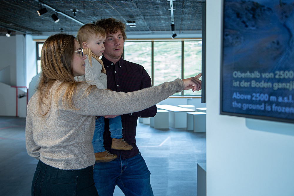 VR Glacier Experience für Familien